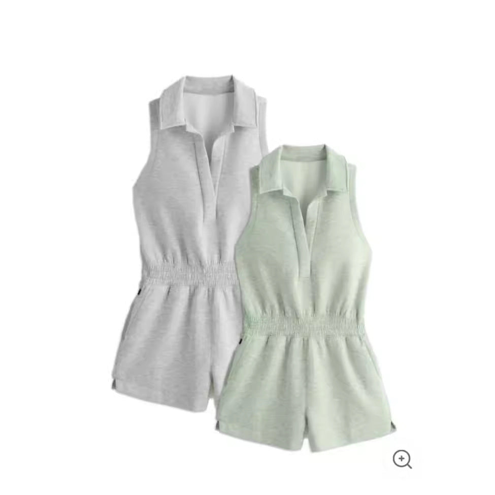 🌞 Combinaison Été Femme Grande Taille – Décontractée | XL-Charmes