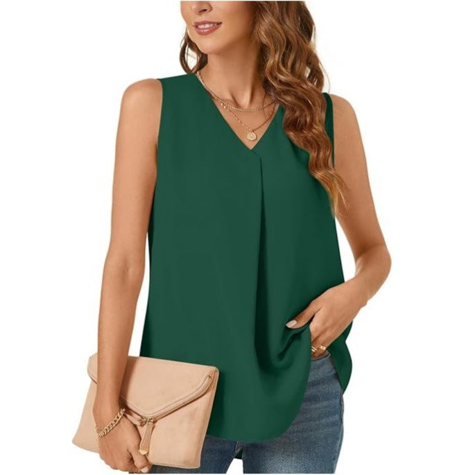 👚 Haut Ample Mousseline Femme – Débardeur Léger Été | XL-Charmes