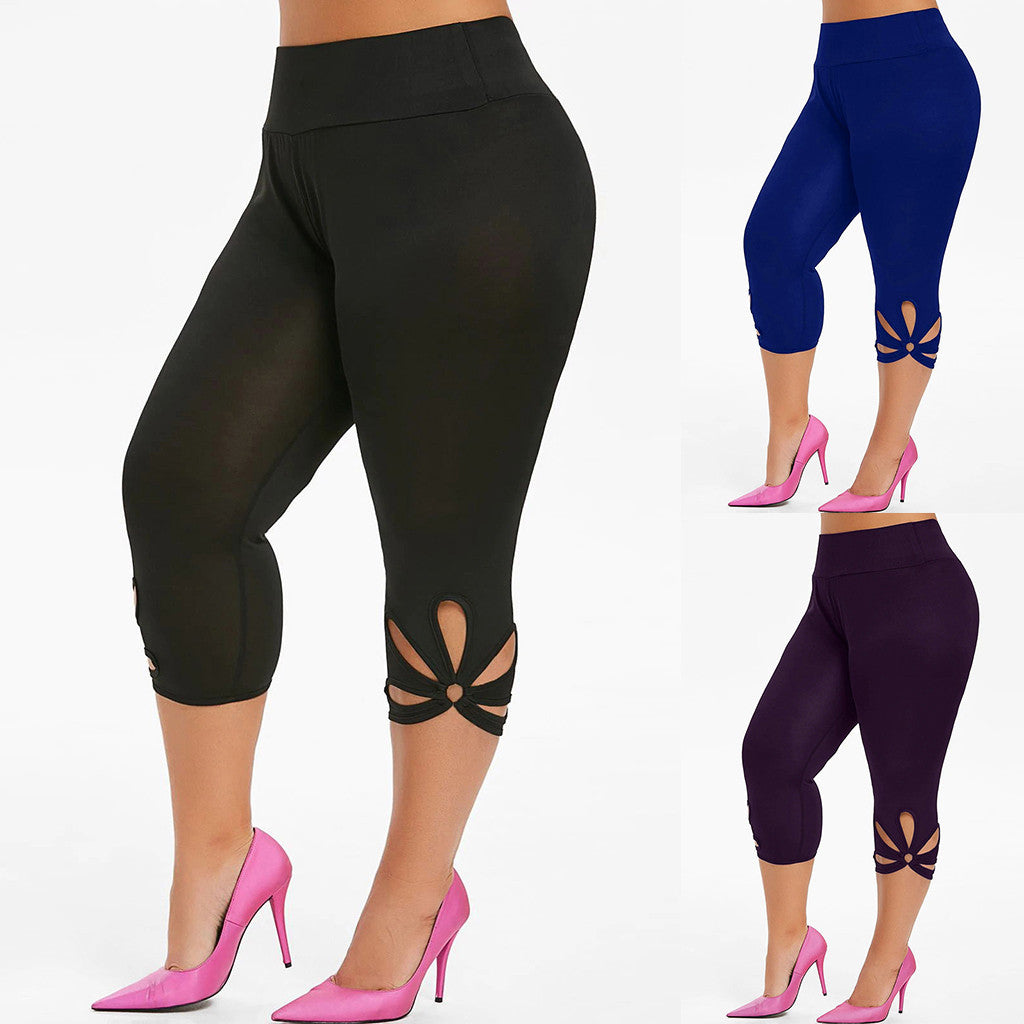 🧘♀️ Leggings grande taille femme – Yoga, ajourés & respirants | XL-Charmes