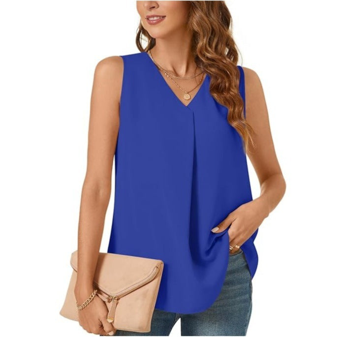 👚 Haut Ample Mousseline Femme – Débardeur Léger Été | XL-Charmes
