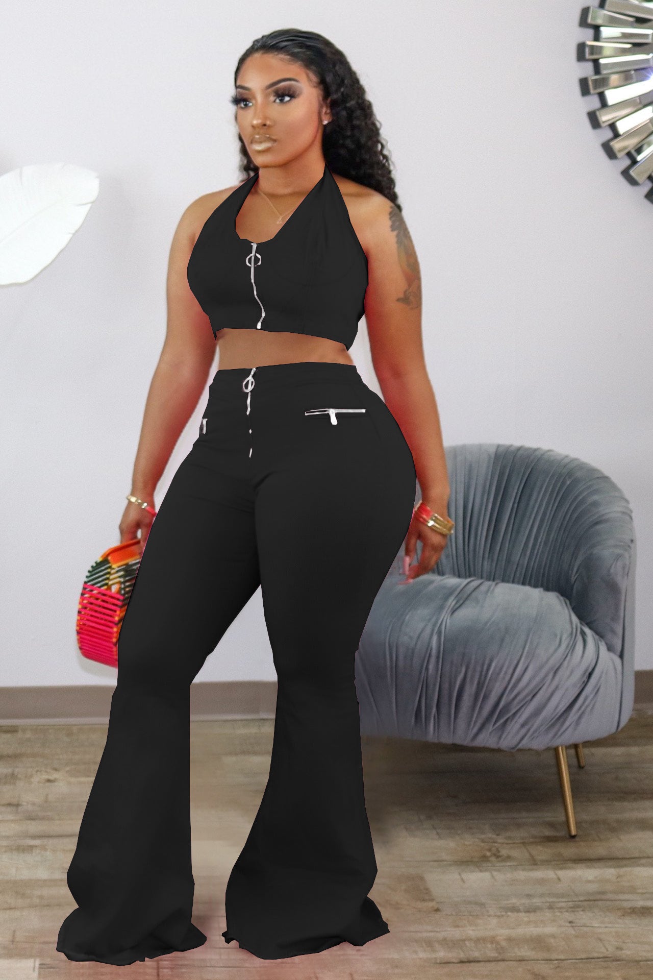 🩳👚 Ensemble Deux Pièces Femme – Décontracté Chic Été
