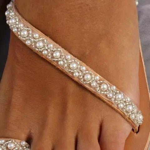 👡 Sandales Plateforme Femme – Strass & Confort Grande Taille Été 2024