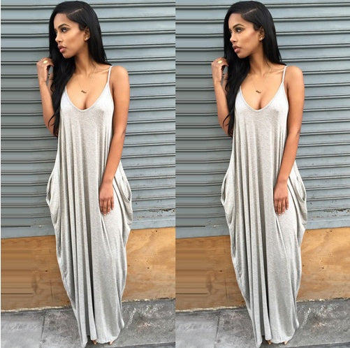 👗 Robe d'été longue décontractée grande taille – Femme chic XL | XL-Charmes