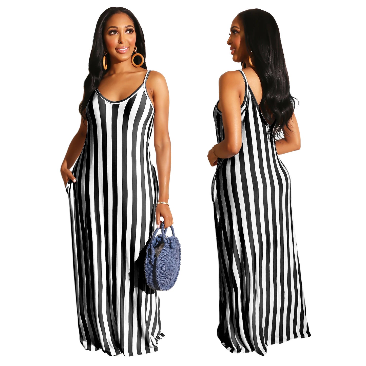 👗 Robe Sans Manches Taille Large – Ample & Confort | XL-Charmes