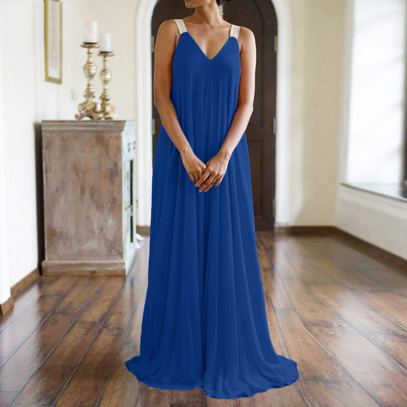 👗 Robe Bohème à Bretelles Grande Taille – Style Été | XL-Charmes