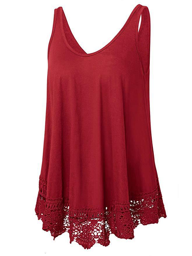 👚 Débardeur Décontracté Femme – Haut Sans Manche Grande Taille
