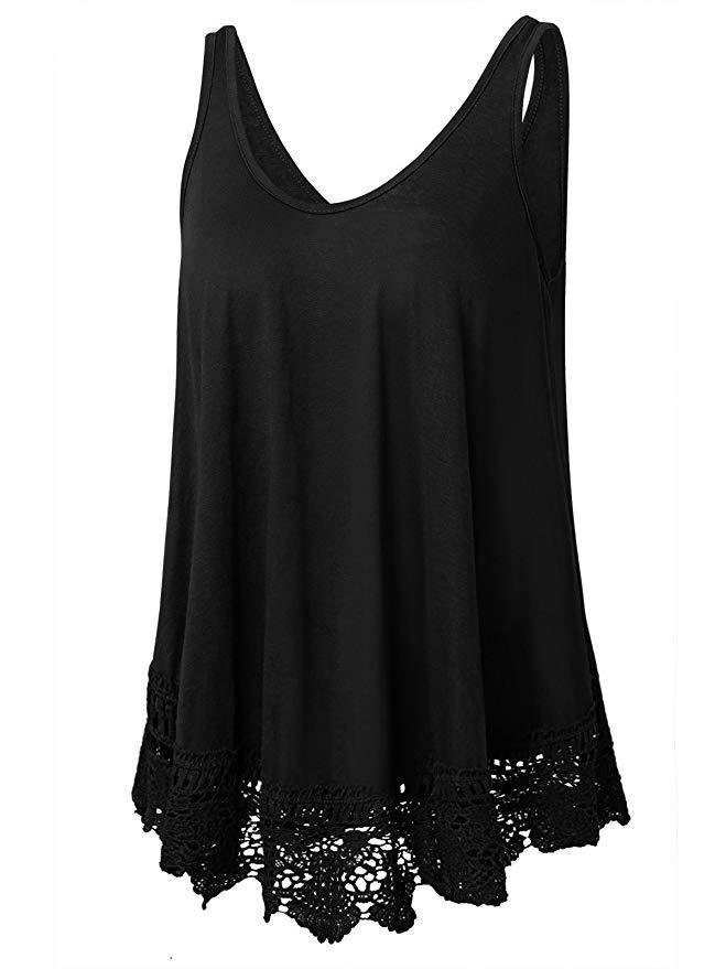 👚 Débardeur Décontracté Femme – Haut Sans Manche Grande Taille