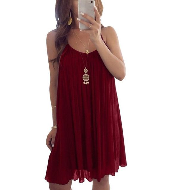 👗 Mini-Robe Gilet Femme – Mousseline Légère Grande Taille Été 2024