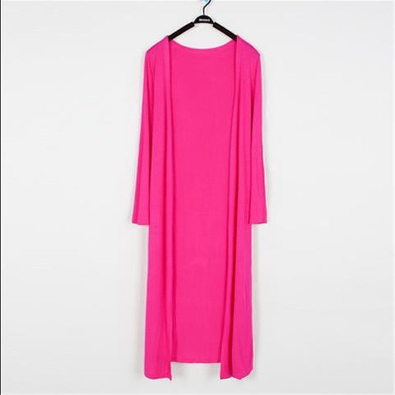 👚 Chemise longue respirante grande taille – Manches longues été | XL-Charmes