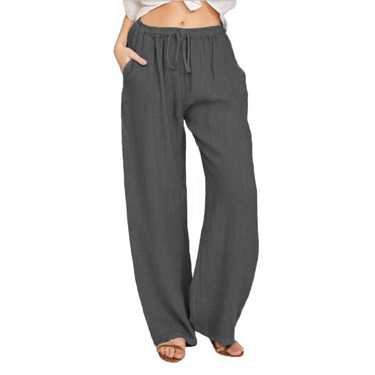👖 Pantalon Décontracté Ample – Grande Taille Femme | XL-Charmes
