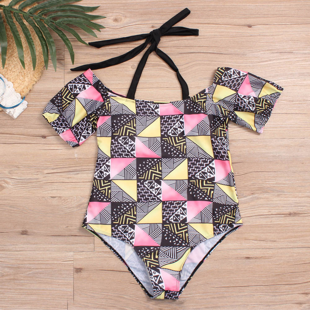 👙Maillot Géométrique Femme Grande Taille – Tendance & Confort | XL-Charmes