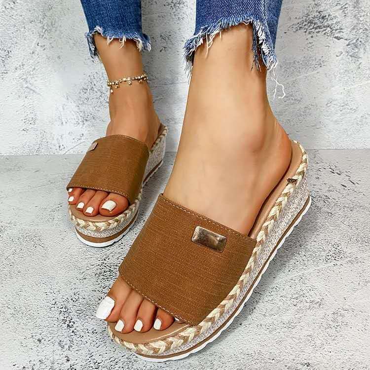 🥿 Sandales Plateforme Femme – Grande Taille Tendance Été | XL-Charmes