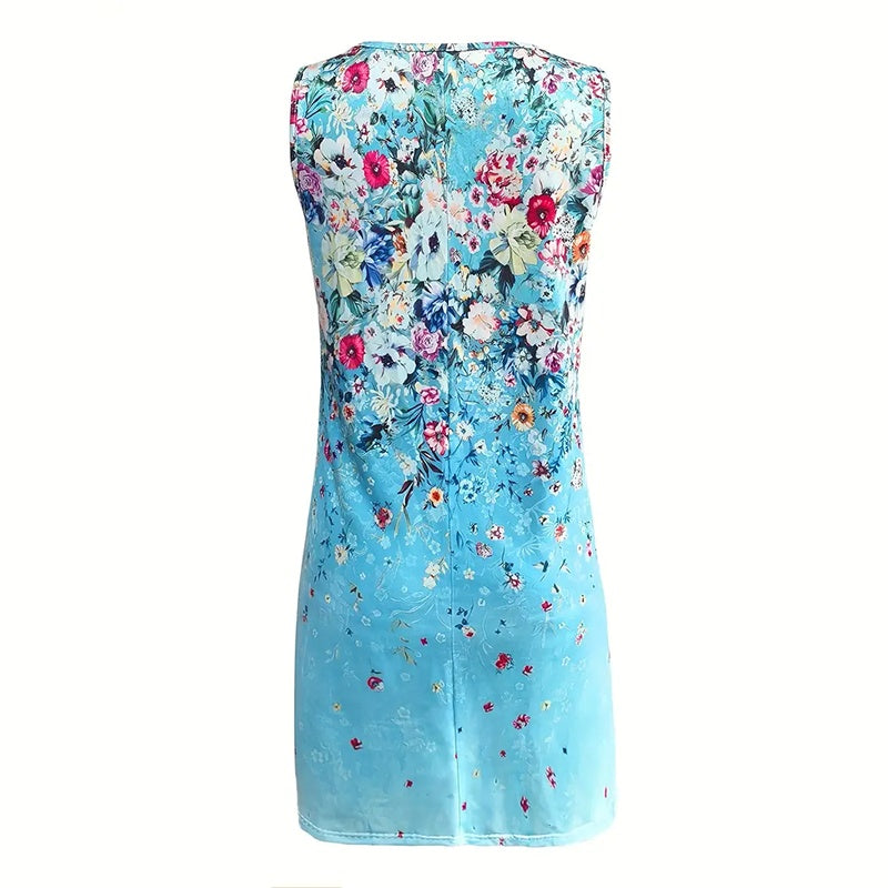 🌸 Robe Bohème Été Femme | Imprimé Floral | Décontractée | XL-Charmes