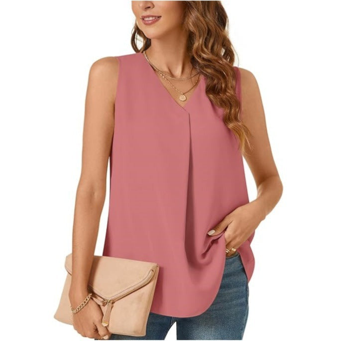 👚 Haut Ample Mousseline Femme – Débardeur Léger Été | XL-Charmes