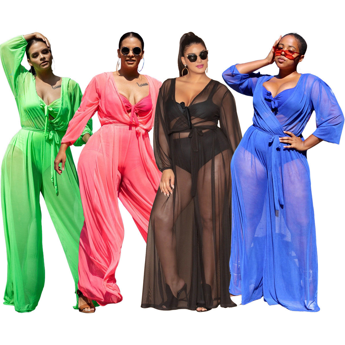 🌞 Combinaison Chic Grande Taille Femme – Tissu Léger | XL-Charmes