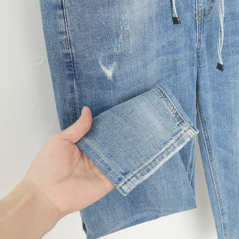 👖 Jeans Amples Femme Grande Taille – Confort Taille Haute | XL-Charmes