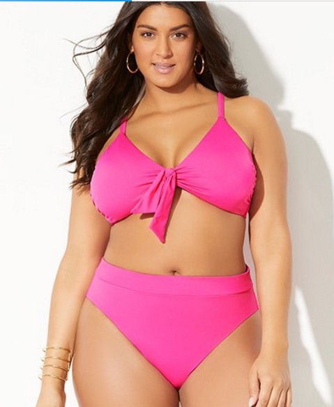 👙 Maillot de Bain Bikini Séparé – Grande Taille Femme | XL-Charmes