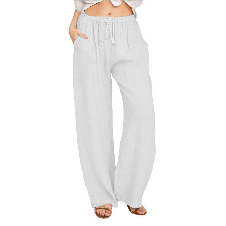 👖 Pantalon Décontracté Ample – Grande Taille Femme | XL-Charmes
