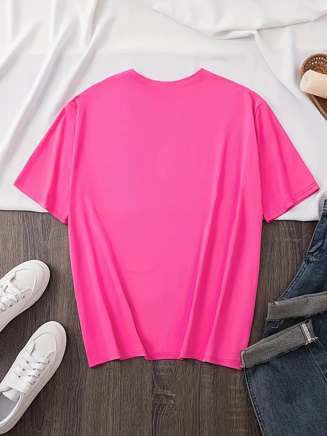 👚 Débardeur Femme à Lettres Anglaises – Col Rond Décontracté | XL-Charmes