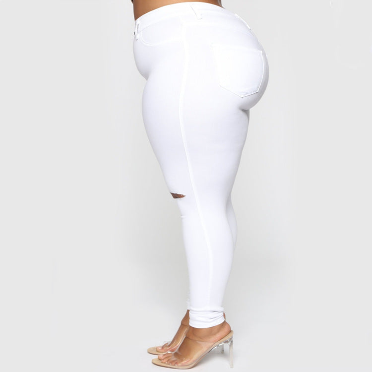 👖 Pantalon grande taille femme – Uni, moderne & confortable | XL-Charmes
