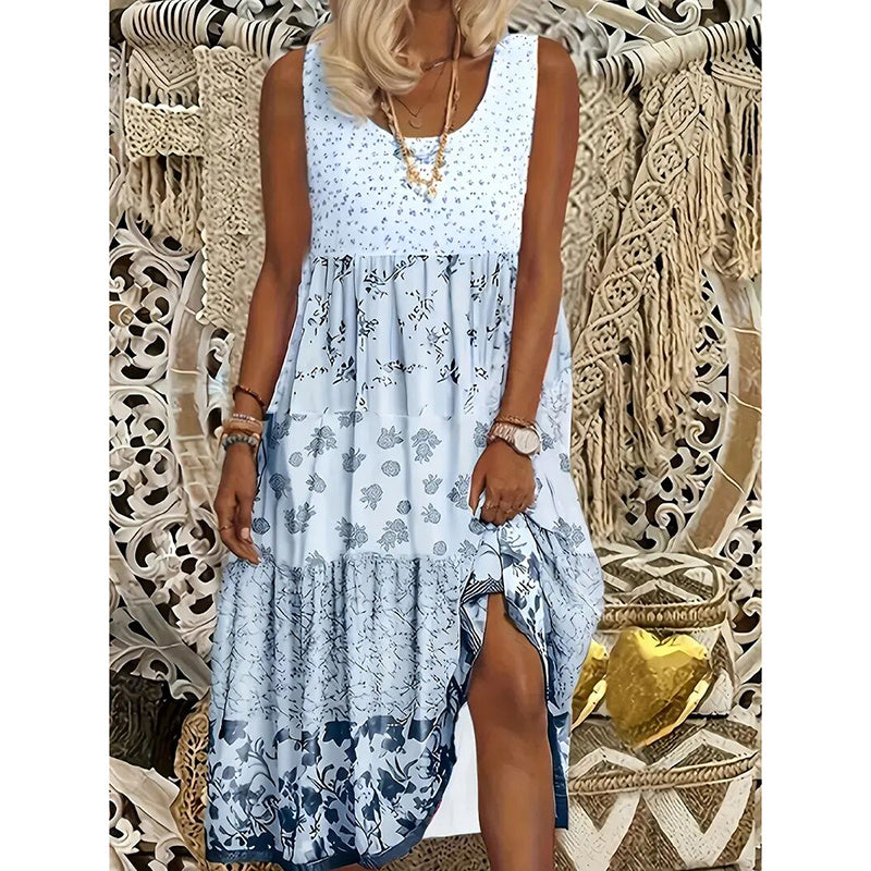 🌸 Robe Bohème Longue Été Femme | Grande Taille | Flottez avec Élégance | XL-Charmes