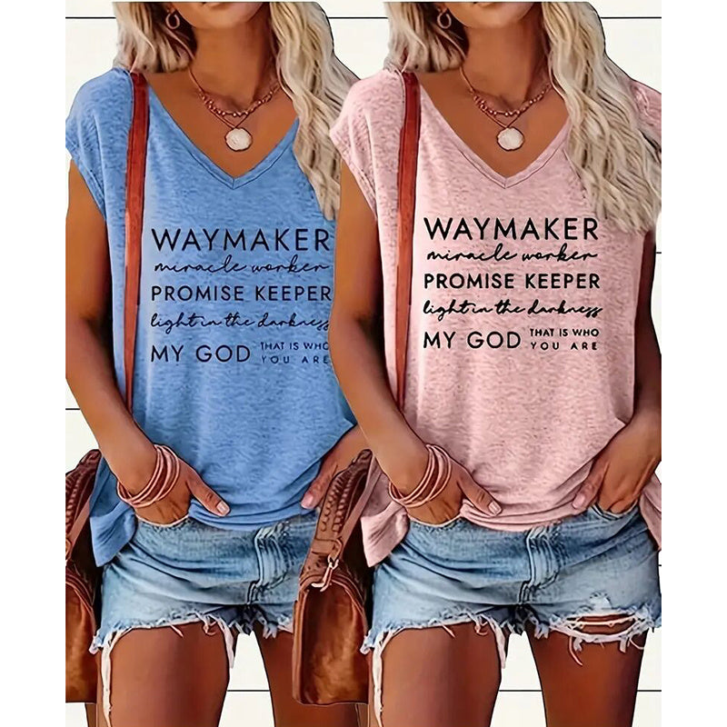 👕 Lot de 2 T-shirts Graphiques Femme – Imprimés Amusants & Décontractés | XL-Charmes