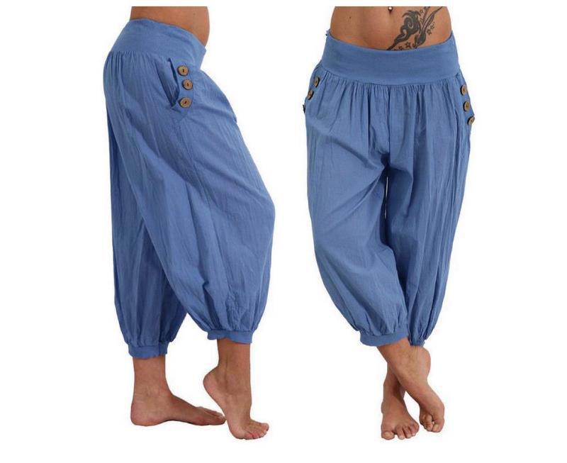 👖 Pantalon Décontracté Femme – Grande Taille Confort Quotidien | XL-Charmes