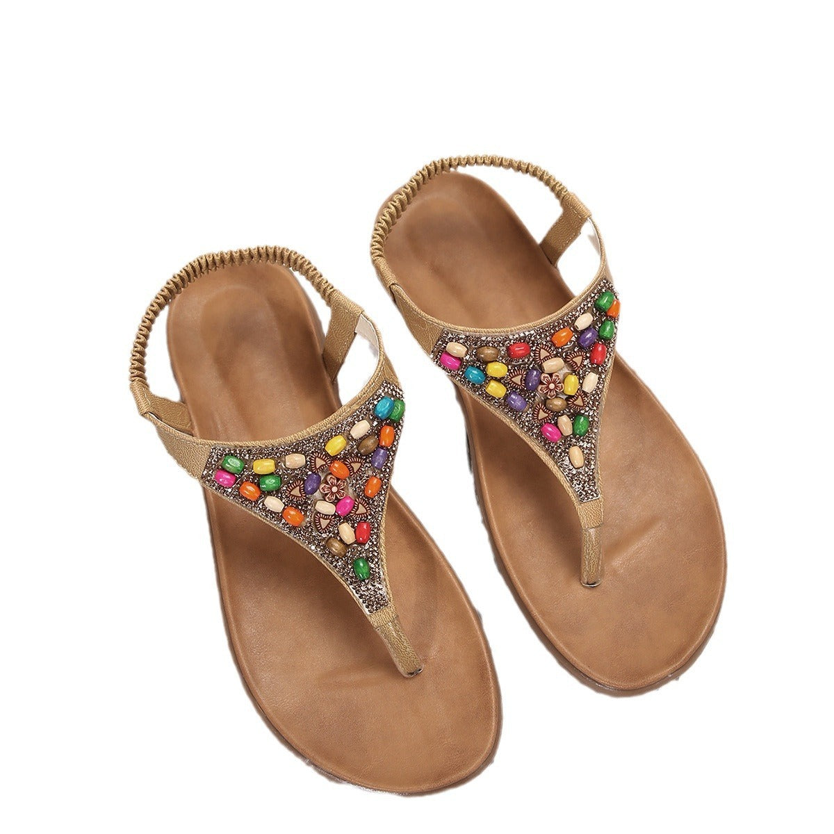 🥿 Sandales Rétro Décontractées – Femme Grande Taille | XL-Charmes