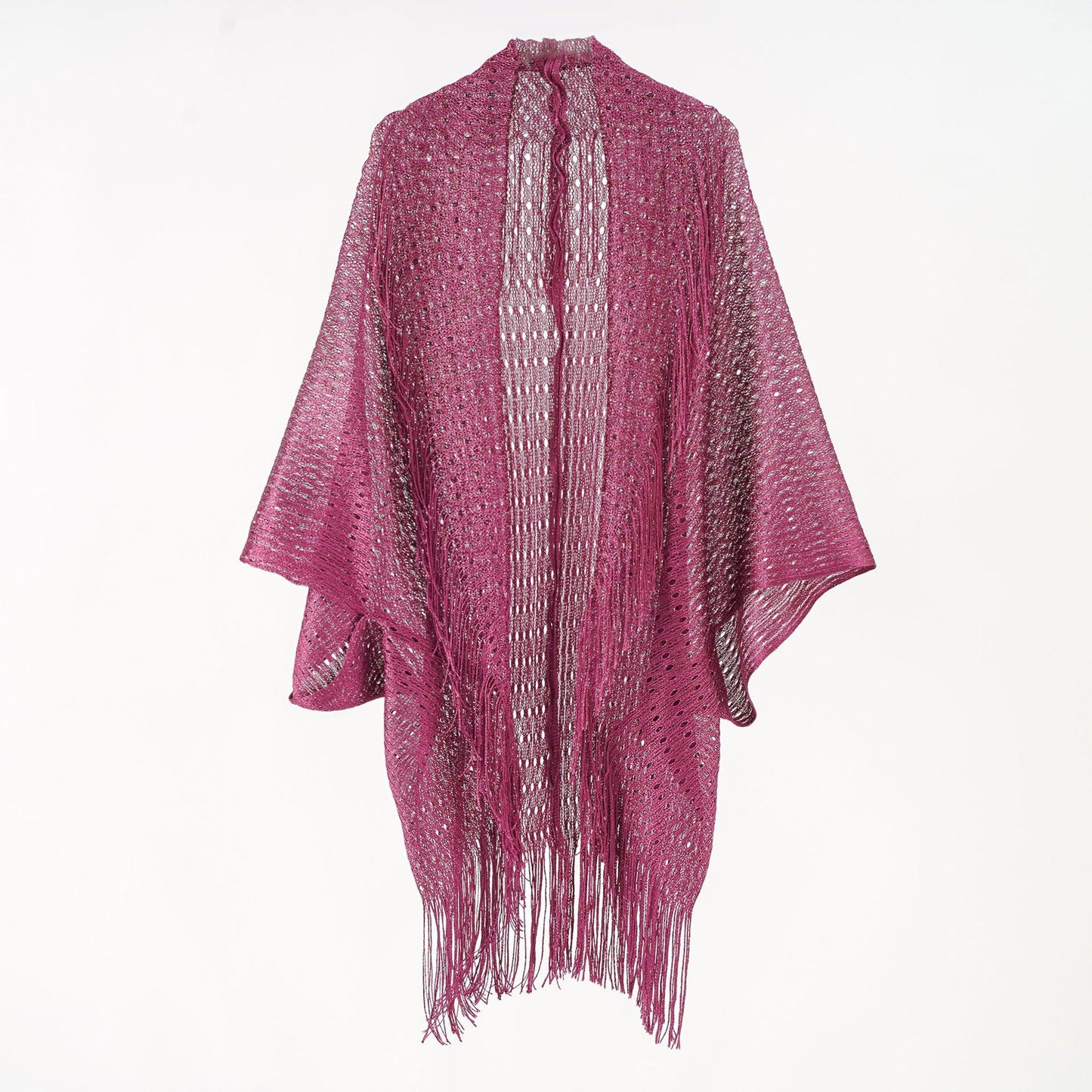 🧣 Châle en Soie Doré & Argenté – Bikini Blouse Vacances | XL-Charmes