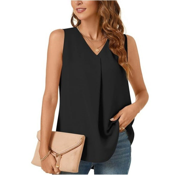 👚 Haut Ample Mousseline Femme – Débardeur Léger Été | XL-Charmes
