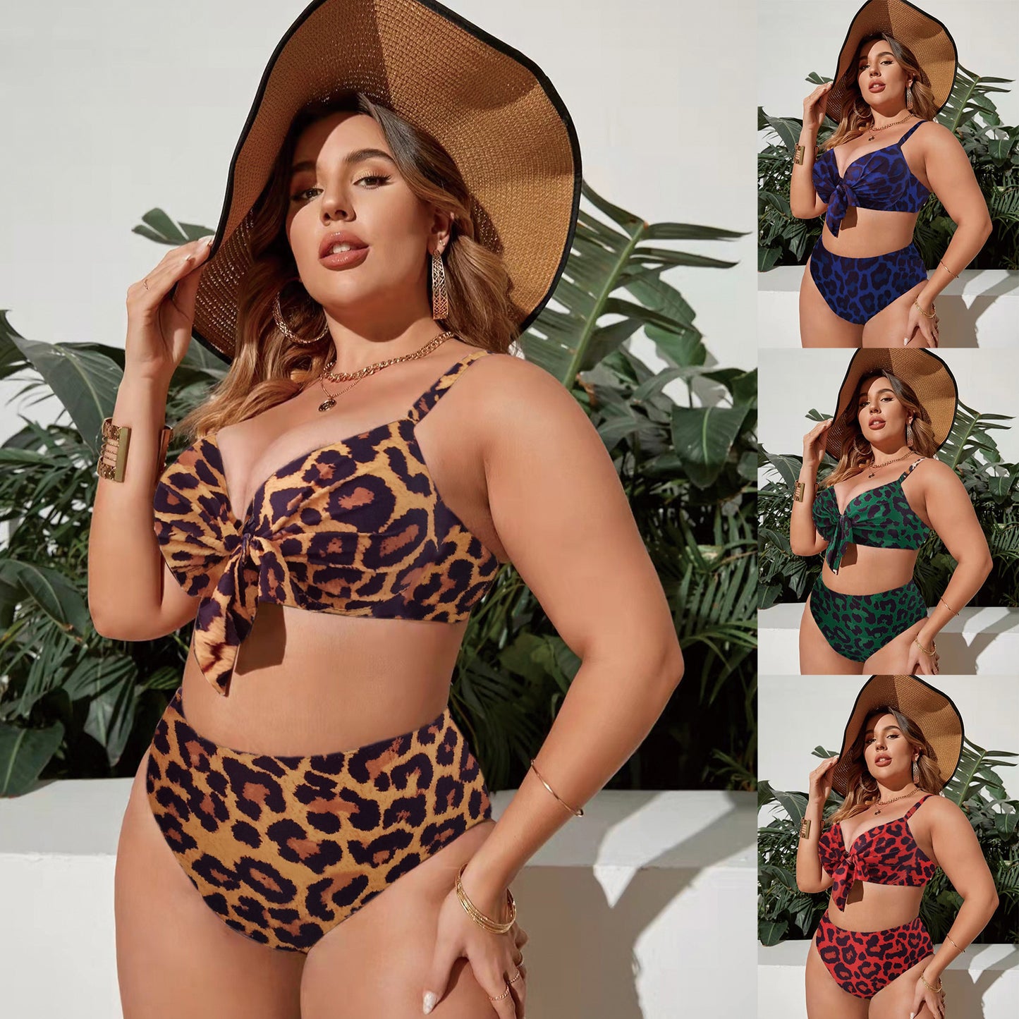 🩱 Maillot de Bain Multicolore – Coupe Moderne Grande Taille Femme | XL-Charmes