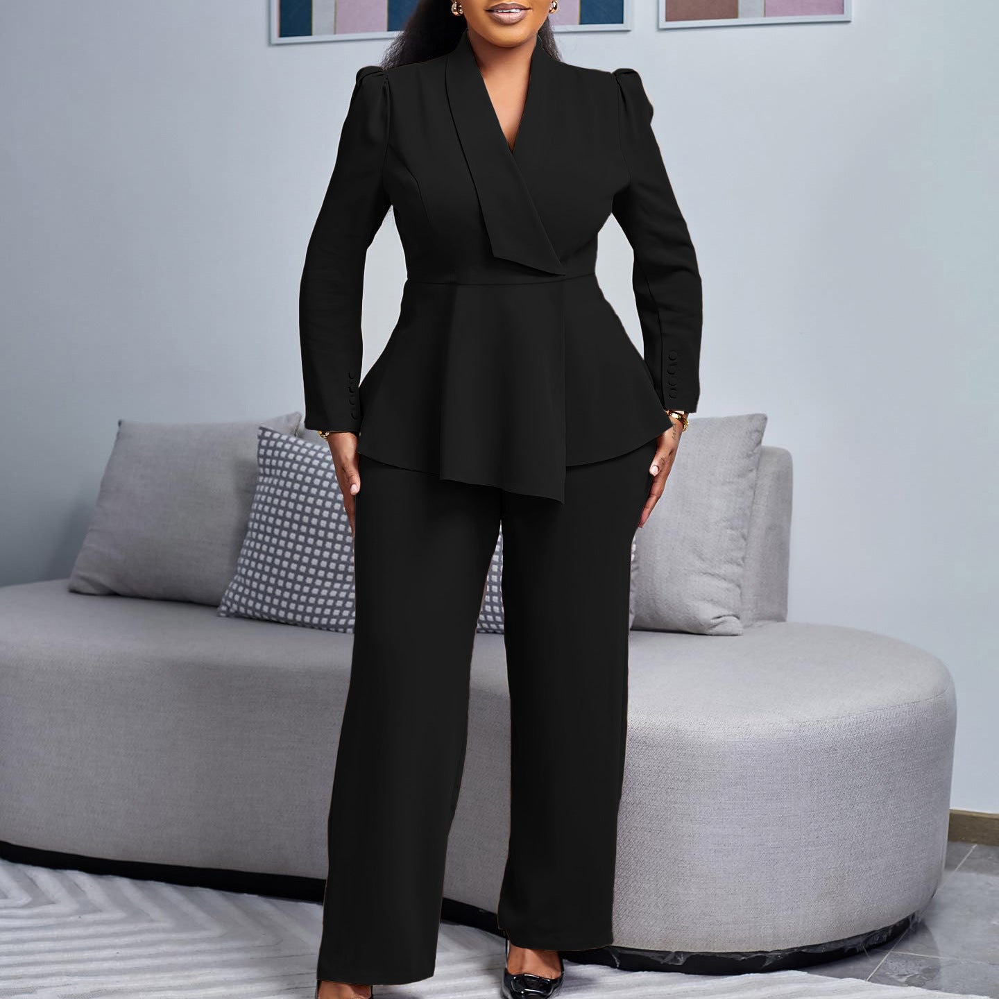 👗 Ensemble Élégant Femme – Costume Moderne et Chic | XL-Charmes