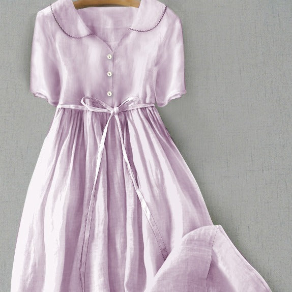 👗 Robe Décontractée Femme – Ample & Légère en Coton et Lin | XL-Charmes