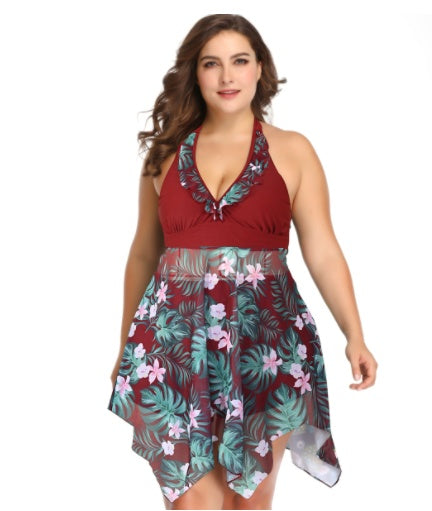 👙 Maillot de Bain Grande Taille – Style Européen & Ventre Sculpté | XL-Charmes
