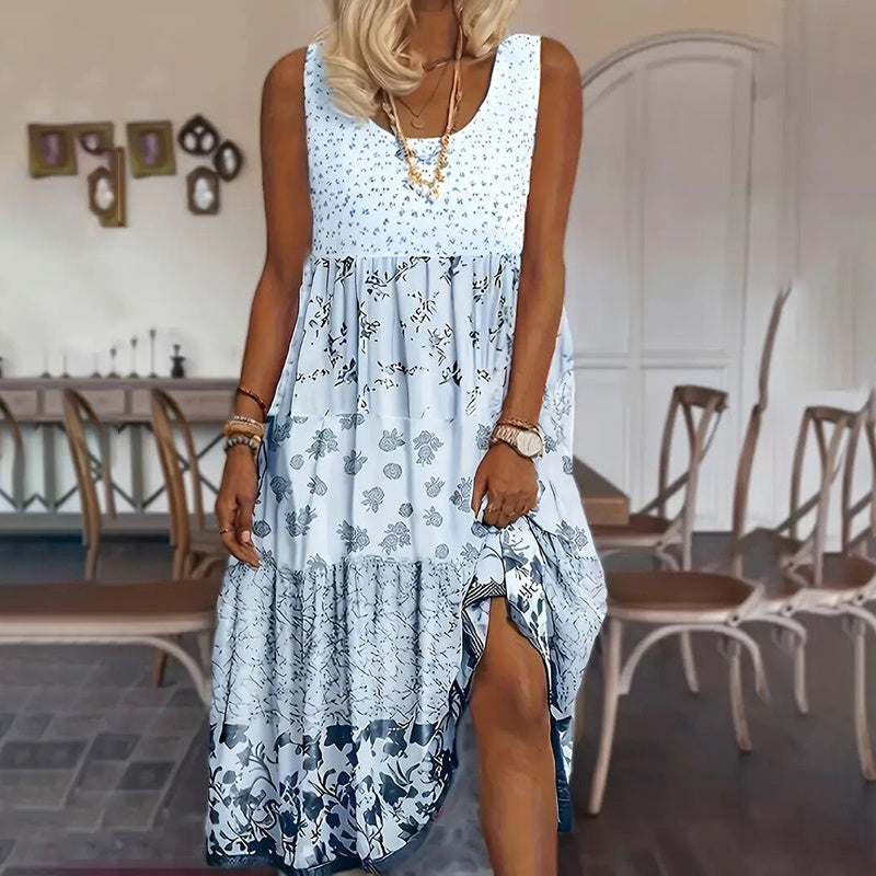 🌸 Robe Bohème Longue Été Femme | Grande Taille | Flottez avec Élégance | XL-Charmes