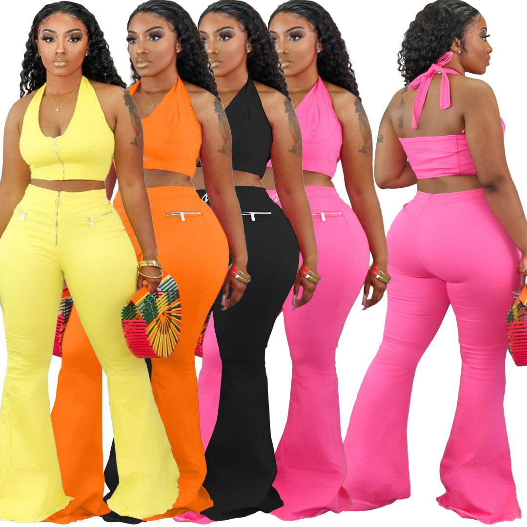 🩳👚 Ensemble Deux Pièces Femme – Décontracté Chic Été