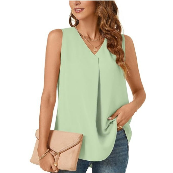👚 Haut Ample Mousseline Femme – Débardeur Léger Été | XL-Charmes