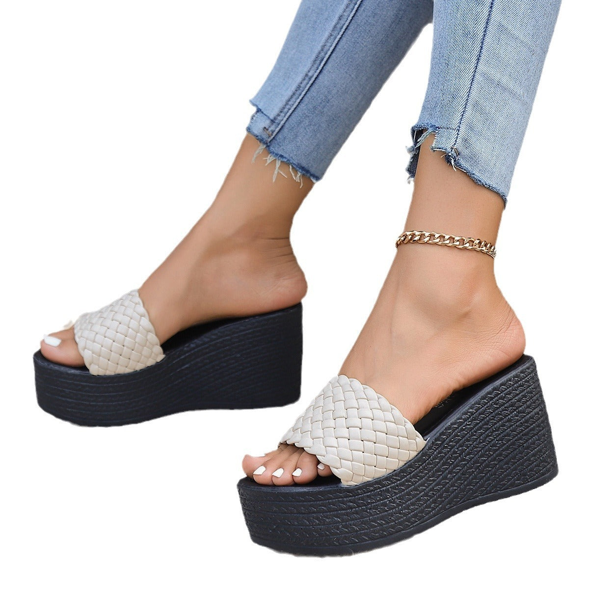 🥿 Sandales Confort Femme Grande Taille – Style Élégant & Semelle Souple
