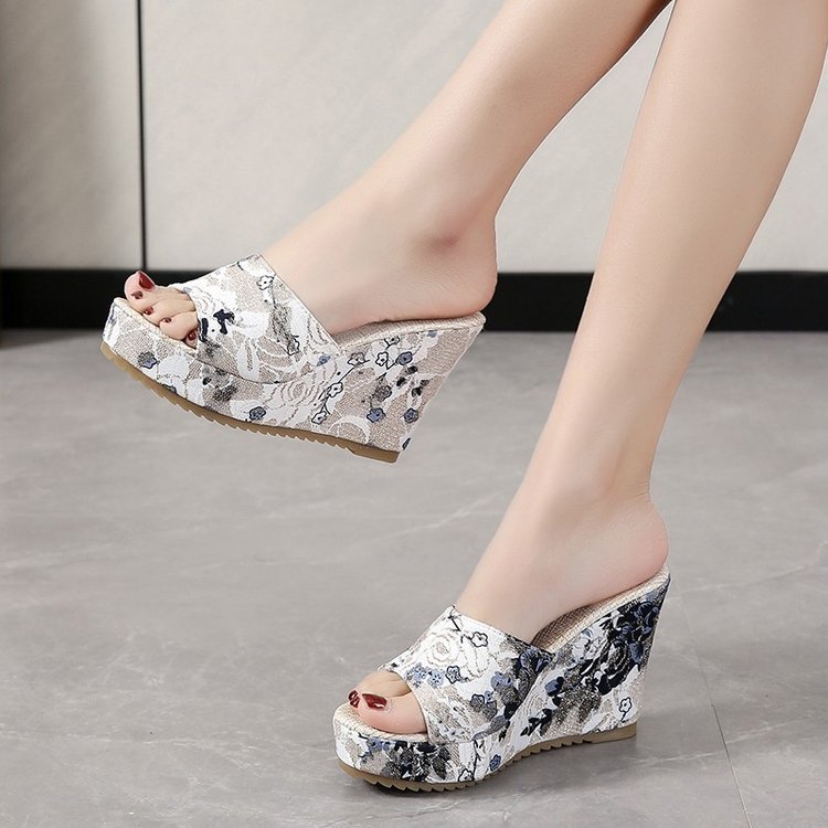 👡 Sandales Compensées Femme – Grande Taille & Plateforme Mode Été