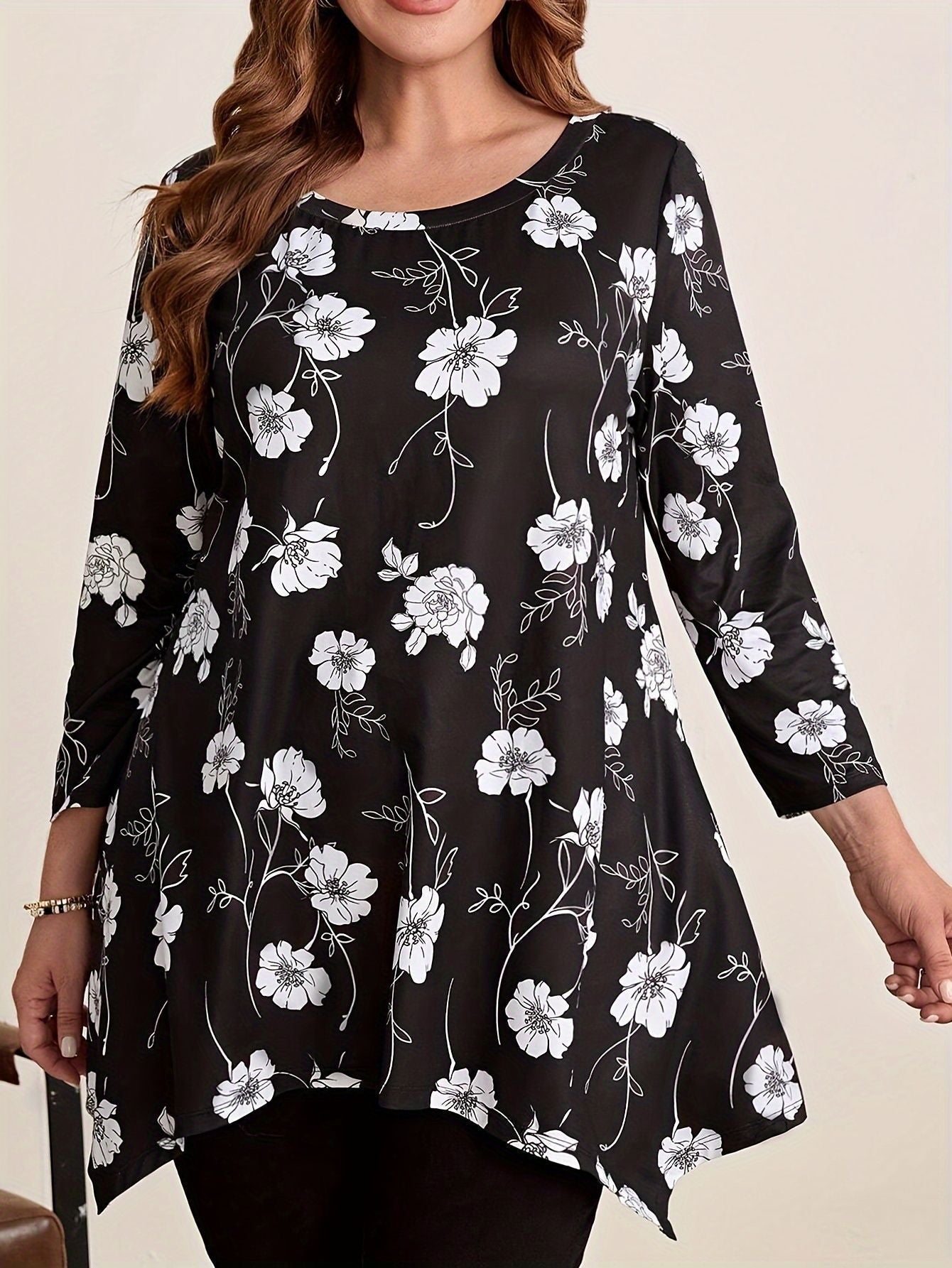 🧵 Haut Tricoté Femme Grande Taille – Élégant & Confort | XL-Charmes