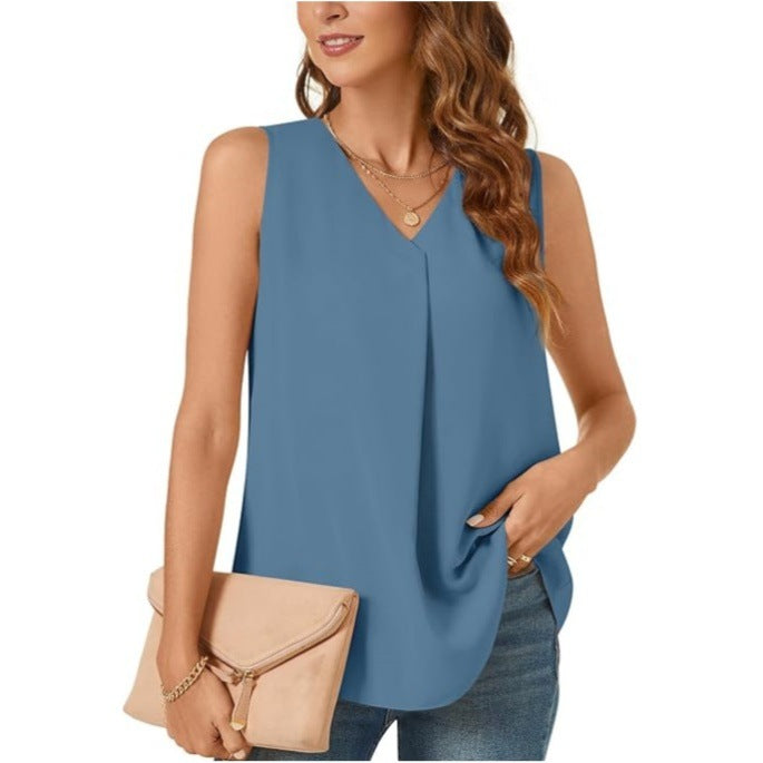 👚 Haut Ample Mousseline Femme – Débardeur Léger Été | XL-Charmes
