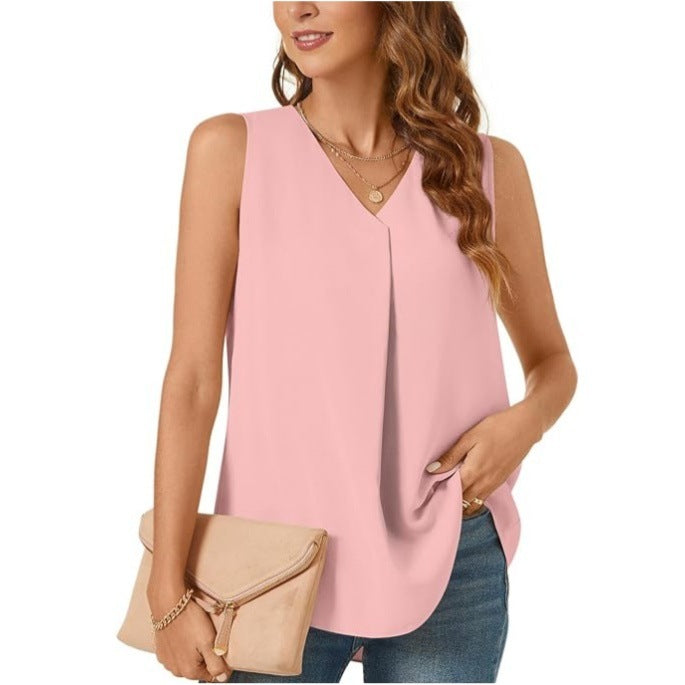 👚 Haut Ample Mousseline Femme – Débardeur Léger Été | XL-Charmes