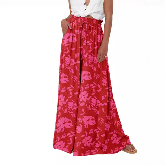 👖 Pantalon Large Taille Haute Femme – Décontracté | XL-Charmes