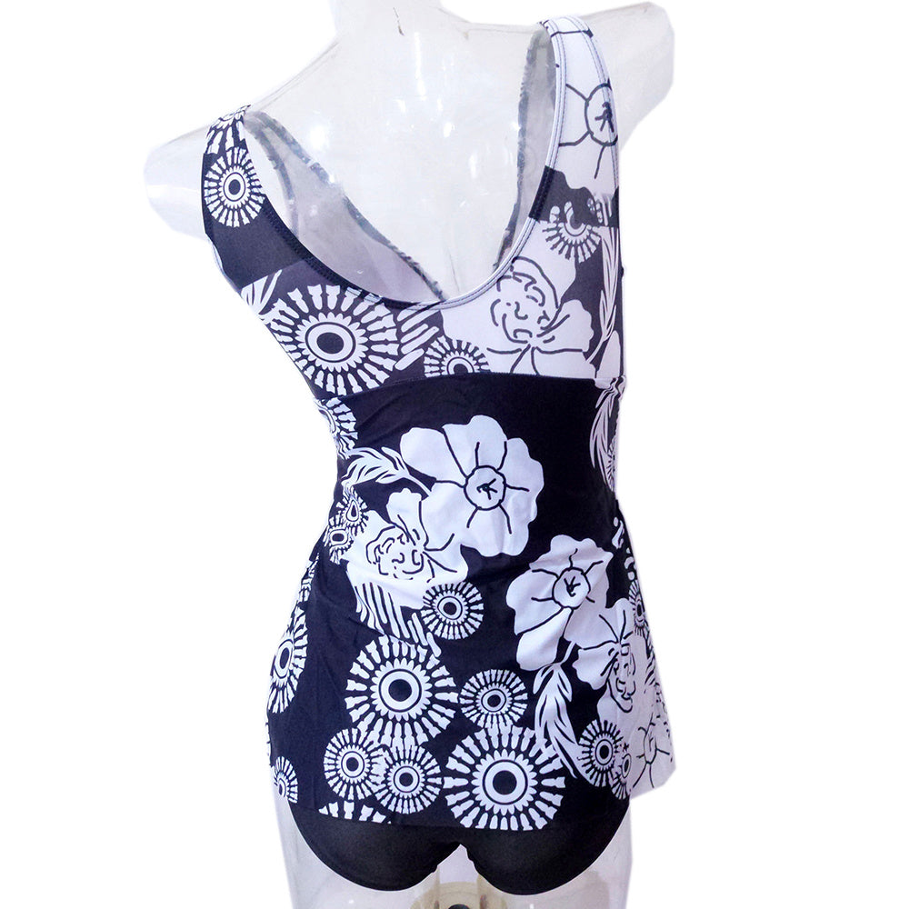 🩱 Maillot Une Pièce Grande Taille Femme – Imprimé Confort | XL-Charmes
