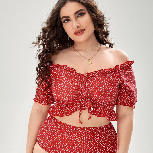 🩱 Bikini Fendu Grande Taille Femme – Élégant & Confortable | XL-Charmes