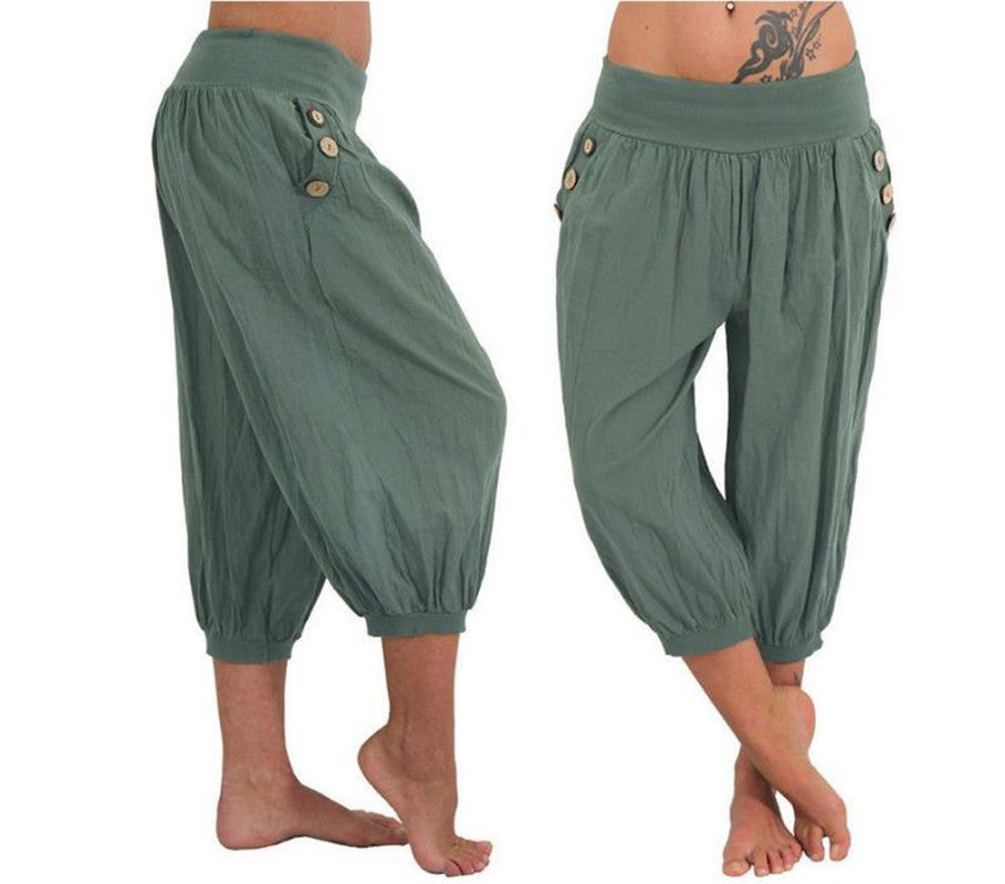 👖 Pantalon Décontracté Femme – Grande Taille Confort Quotidien | XL-Charmes