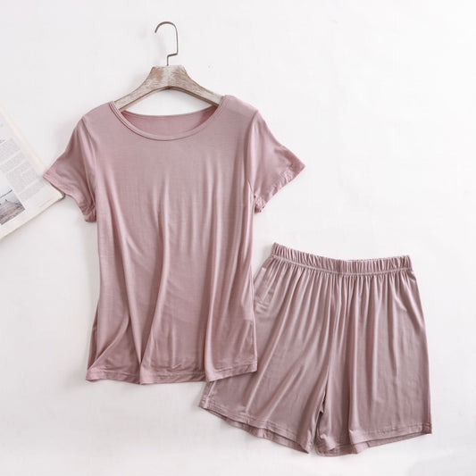 🛋️ Ensemble Décontracté Été Femme – Vêtements d’Intérieur Fins Grande Taille
