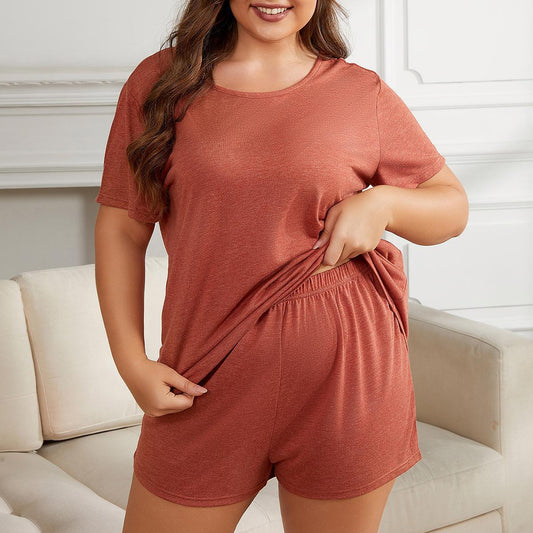 🛌 Ensemble détente grande taille – Manches courtes & confort été | XL-Charmes