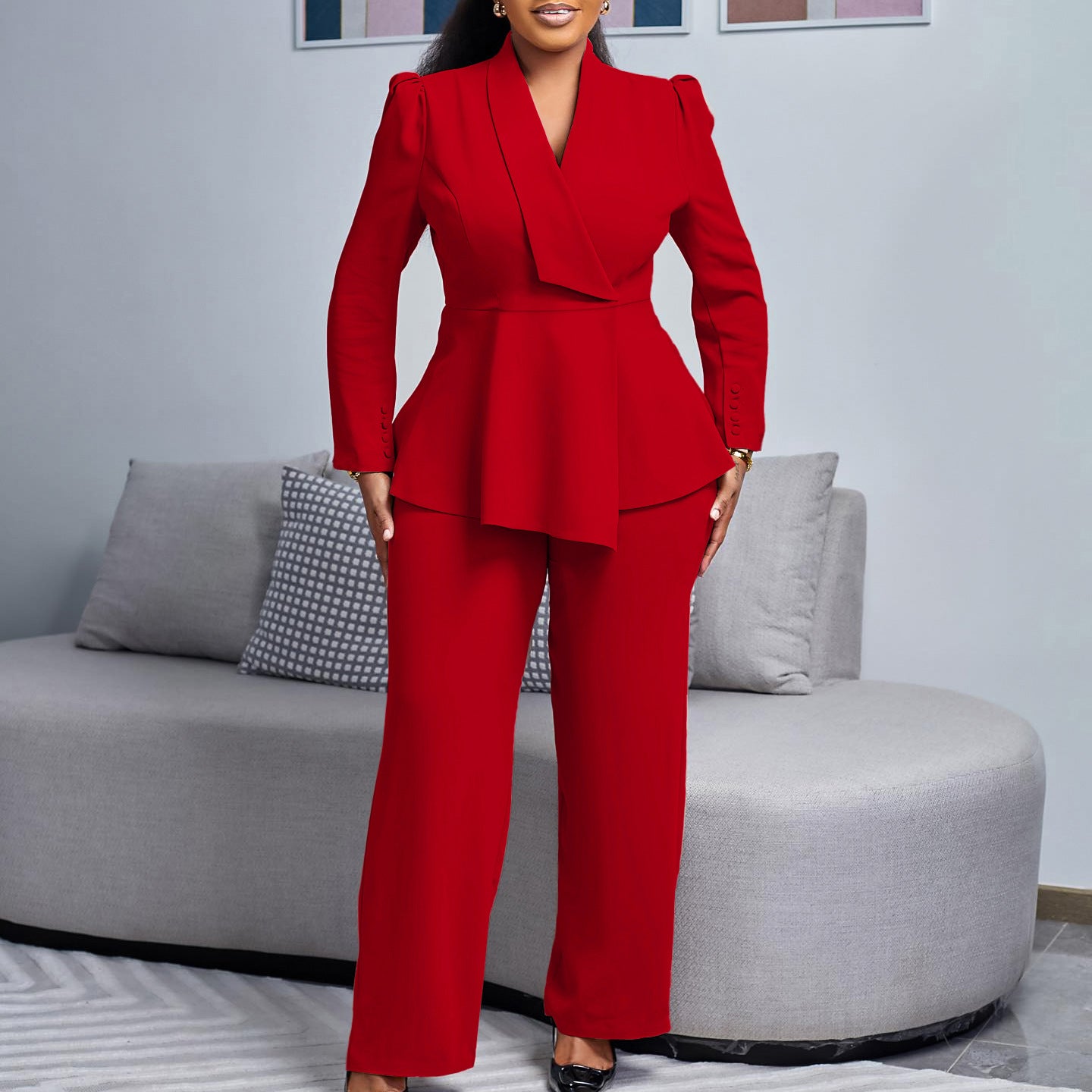 👗 Ensemble Élégant Femme – Costume Moderne et Chic | XL-Charmes