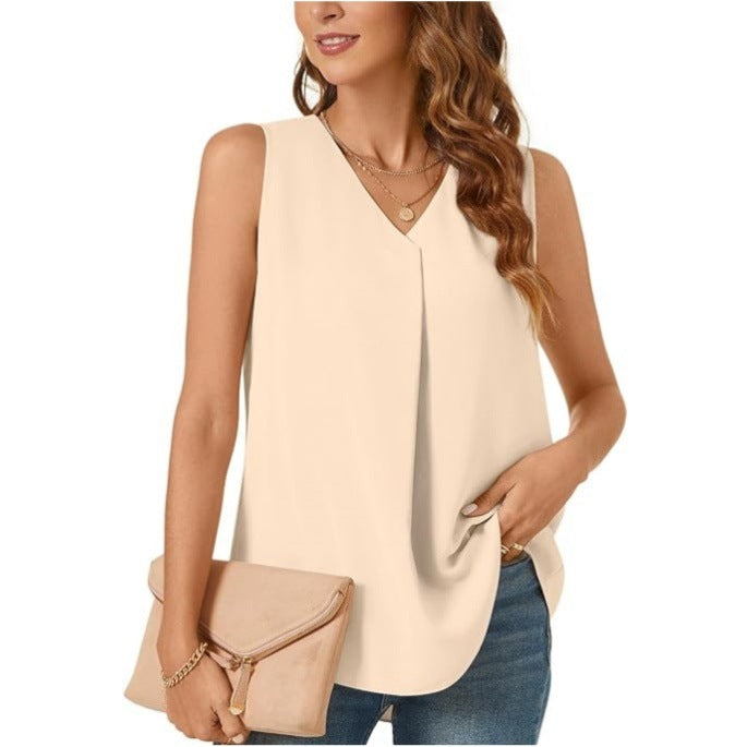 👚 Haut Ample Mousseline Femme – Débardeur Léger Été | XL-Charmes
